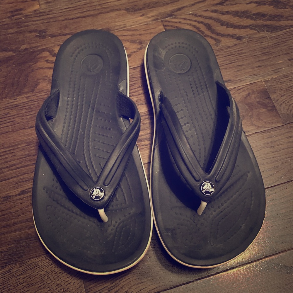 Crocs flip flops